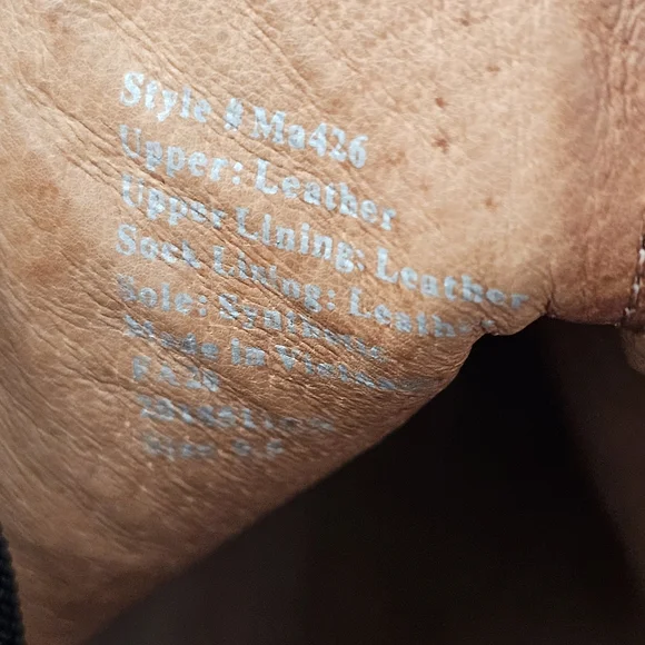 MADEWELL Genuine Leather Chelsea Boots Tan Lug sole low heel Black Size 9.5 - Picture 10 of 10